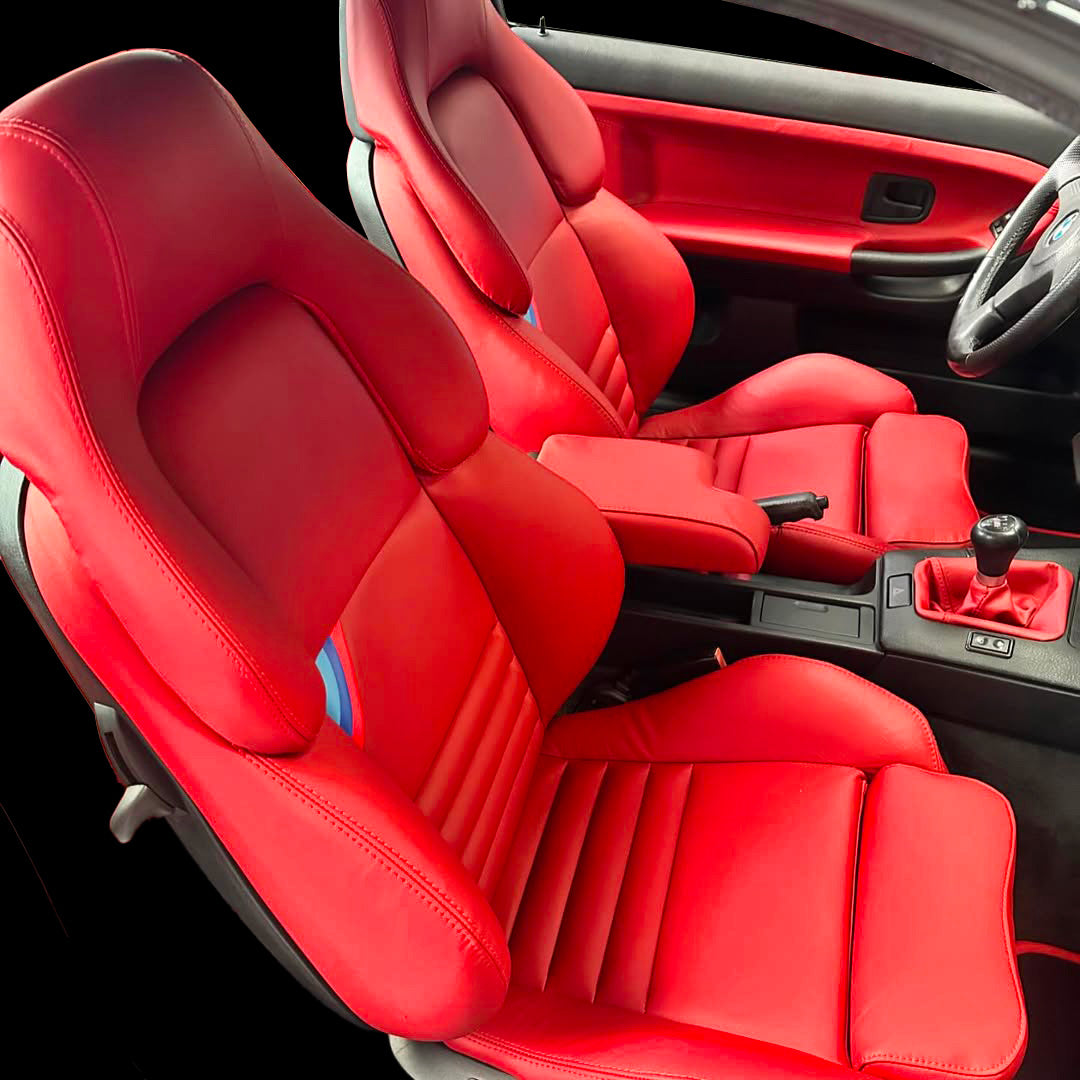 BMW E36 M3 Vader Seat Covers | 1994-2000 | Red