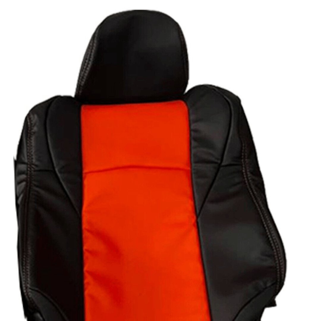 Nissan 350Z Seat Covers - Black & Red - Lux Seat Covers