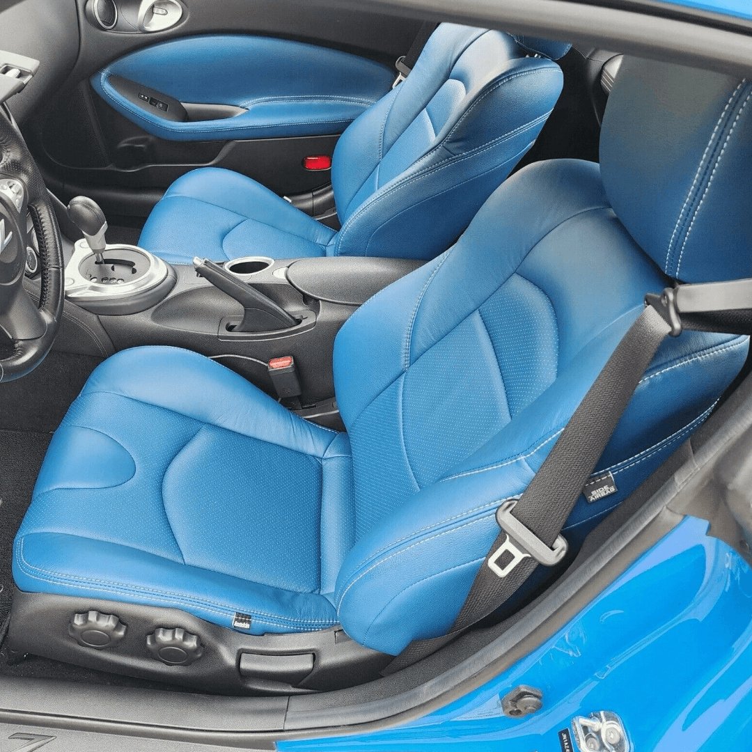 Nissan 350Z Seat Covers - Blue - Lux Seat Covers