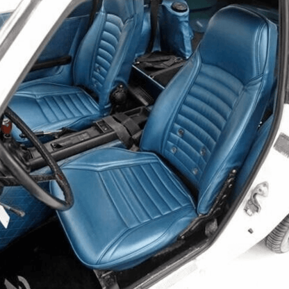Datsun 240Z-260Z-280Z Synthetic Leather Seat Covers 1970-1978 In Cobalt Blue