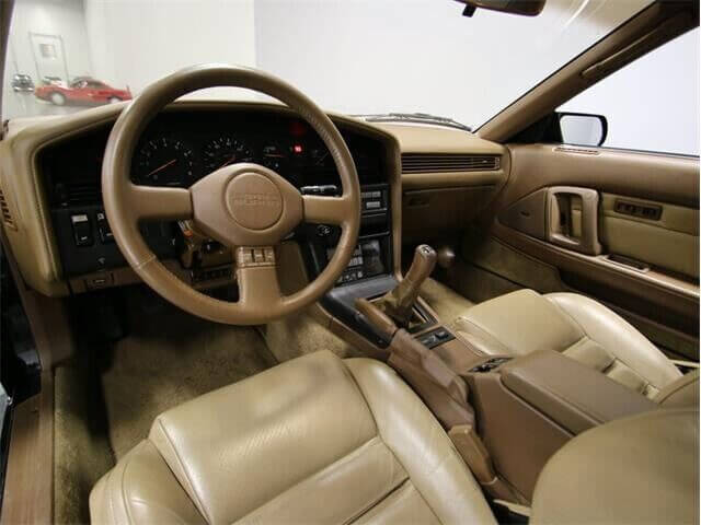 Toyota Supra MK3 Leather Car Seat Covers Oak