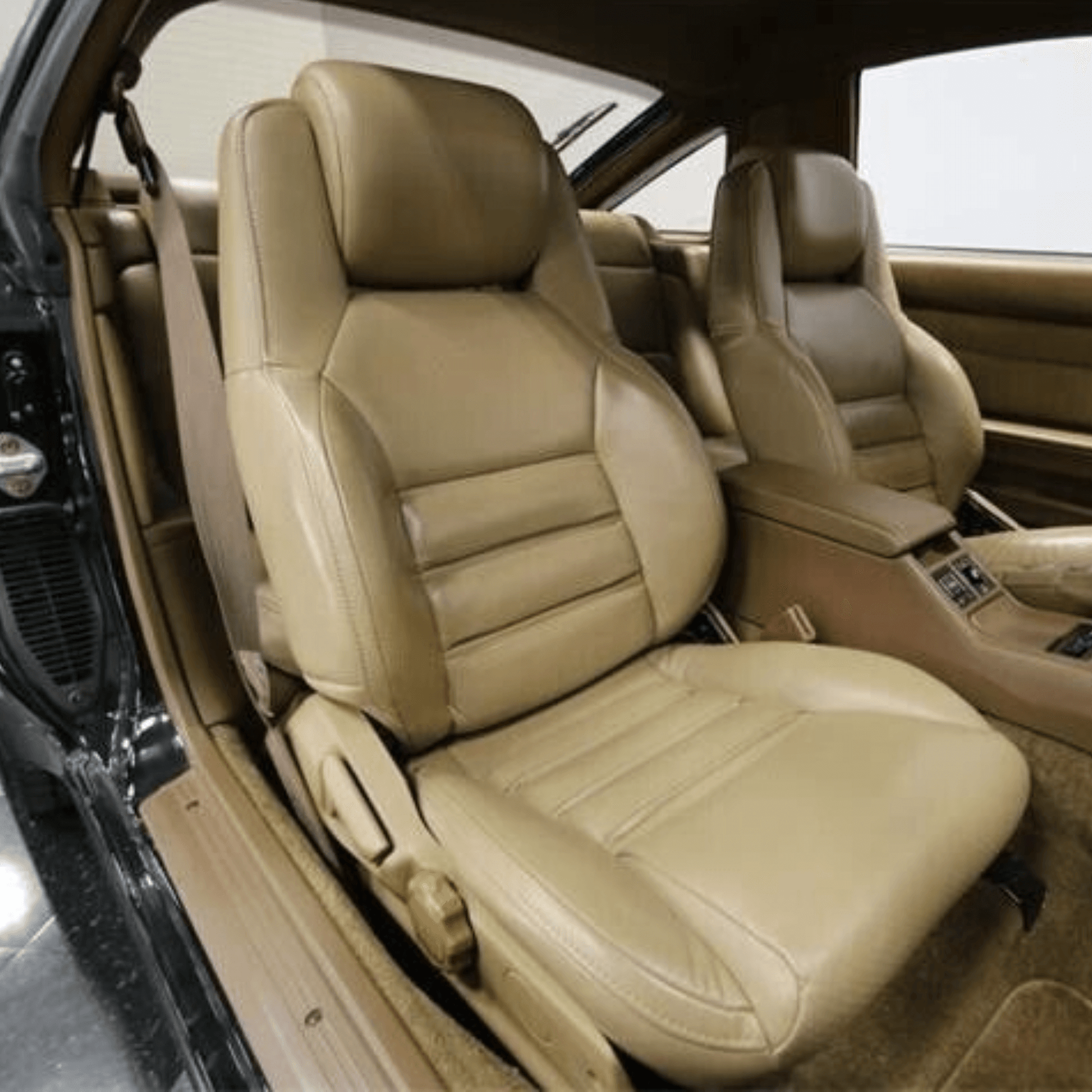 Toyota Supra MK3 Leather Car Seat Covers Oak
